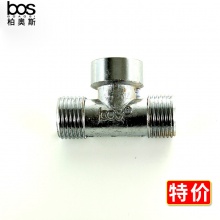 銅電鍍內(nèi)外牙三通 4分